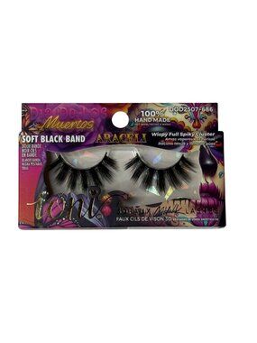 Ioni 3D Faux Mink Lashes Araceli Wispy Spiky Dia De Los Muertos